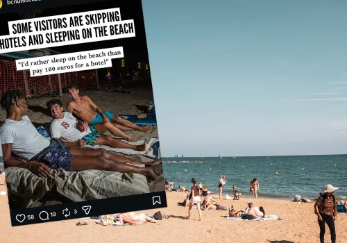 Nocleg w Barcelonie może zrujnować portfel. Turyści znaleźli sposób. Śpią... na plaży
