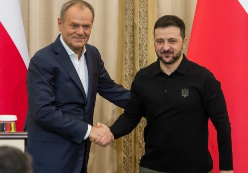 Tusk spotkał się z Zełenskim. „Przyjechałem do Kijowa w jednym celu”