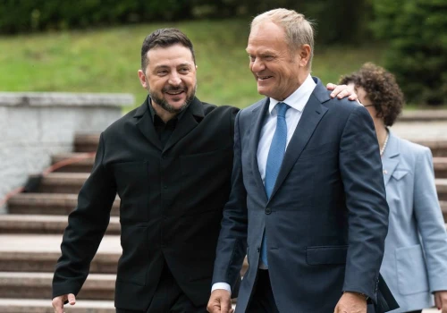 Tusk w Kijowie, Zełenski ogłasza. 