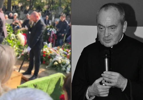 Skandal na pogrzebie księdza. Awantura na cmentarzu nad otwartym grobem