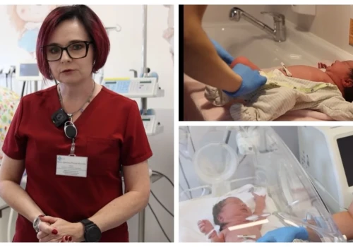 Mama i dziecko razem od pierwszych chwil. Neonatolog o opiece nad noworodkiem w wysokomazowieckim szpitalu