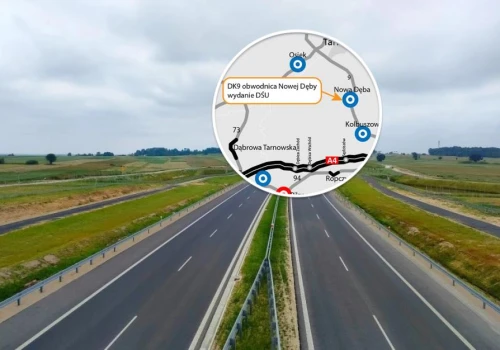 Kolejna obwodnica zatwierdzona: 17,5 km nowej DK9. Tak zmieni się trasa przez Podkarpacie