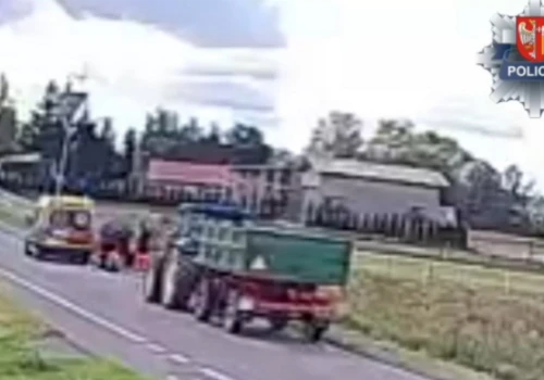 Nagła utrata przytomności i bardzo bolesny upadek na środku drogi i szybka pomoc mieszkającego w pobliżu policjanta