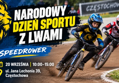 Narodowy Dzień Sportu z Lwami. Speedrowerowe emocje przy Lechonia!