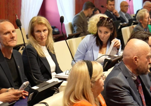 Awantura o naszą kamerę na sesji w Gliwicach. Radna KO nie czuła się komfortowo