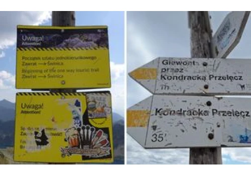 TPN ma problem z wandalami. Pokazuje, co dzieje się na szlakach