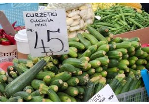 Mini cukinia kosztuje fortunę. Na targu jest 9 razy droższa od zwykłej