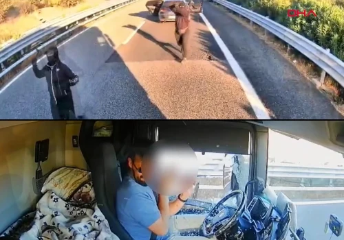 Napad na ciężarówkę przewożącą kakao – biały dzień, autostrada A14 we Włoszech
