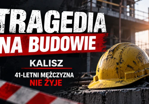 Tragiczny finał wypadku na budowie! 41-letni mężczyzna nie żyje