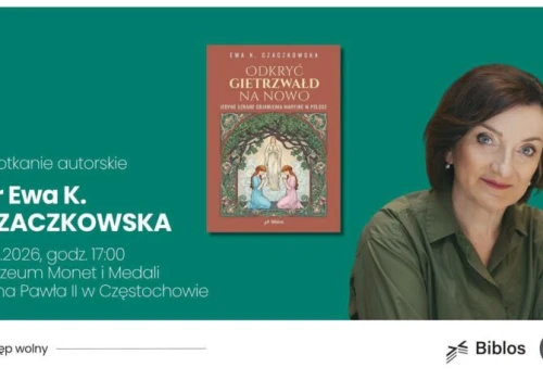 Ewa K. Czaczkowska zawita do Częstochowy. Spotkanie z autorką książki “Odkryć Gietrzwałd na nowo”