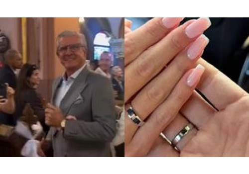 Roztańczony Zygmunt Chajzer na ślubie Filipa. Radosne podrygi przed ołtarzem