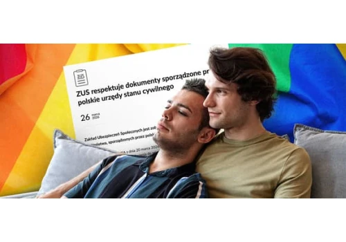 ZUS wypłacił pierwsze zasiłki dla małżeństw jednej płci