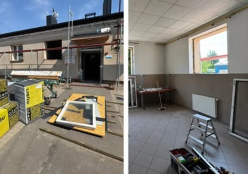 Modernizacja OSP Łomna. Trwają prace