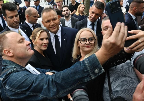 Polska para prezydencka w USA! Karol Nawrocki i Marta Nawrocka oddali hołd ofiarom