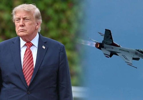 Przechwycili samolot, był tuż nad rezydencją Trumpa. Wystrzelono flary