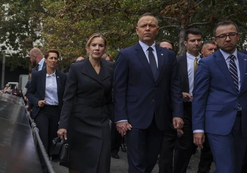 Para prezydencka w Nowym Jorku. Złożyli hołd ofiarom z 11 września