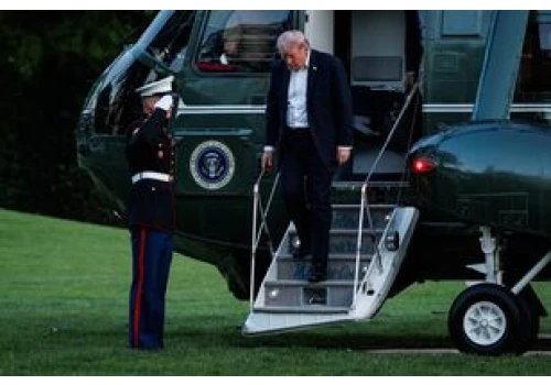 Zmiana planów. Trump nieoczekiwanie wrócił do Białego Domu
