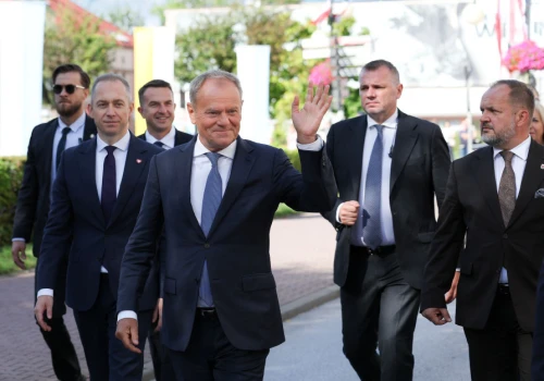 Donald Tusk mówi 