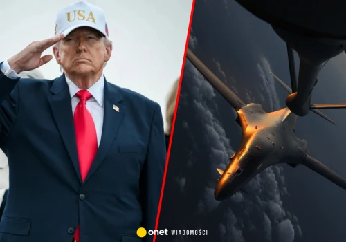 Pilny powrót Trumpa. Bombowiec B-1B Lancer opuścił bazę. Podsumowanie nocy