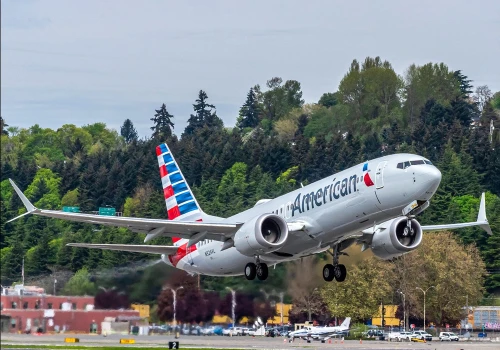 Boeing i American zakończyli pierwszy program wymiany podwozia w B737 MAX