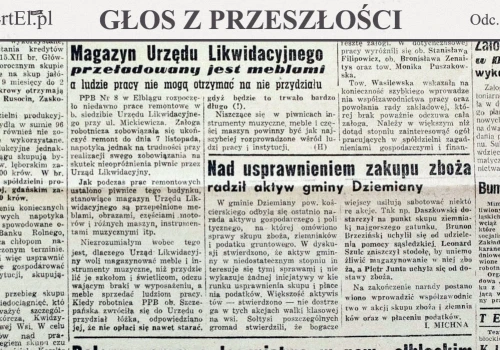 Meble sprzedać ludziom pracy (Głos z przeszłości, odc. 227)