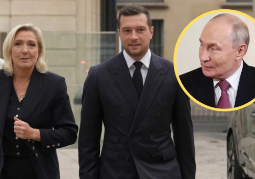 Marine Le Pen i Jordan Bardella uderzają w Rosję. 
