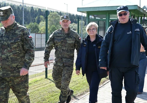 Kontrole na podkarpackich przejściach granicznych. Służby sprawdziły schronienia i procedury na wypadek zagrożenia z powietrza