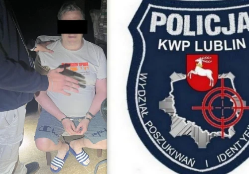 Uciekał przez taras, ale policjanci już tam czekali. 41-latek zatrzymany pod Lublinem