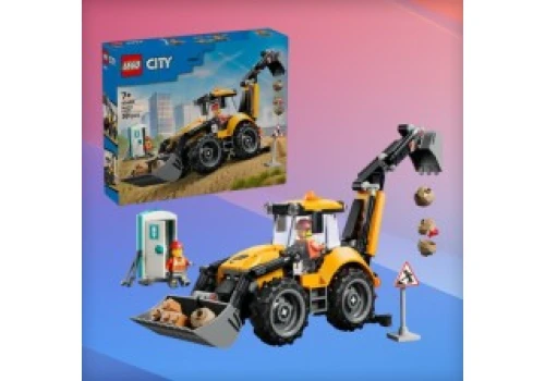 Zestaw LEGO City Żółta Koparko-Ładowarka za 76 zł (cena kat. 124,99 zł) w Amazon PL