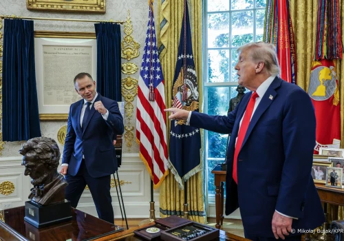 Bogucki o stałej bazie wojsk USA: Jesteśmy najbliżej w historii. Trump mówi o relacjach z Nawrockim