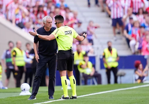Mourinho wściekły na sędziego. 