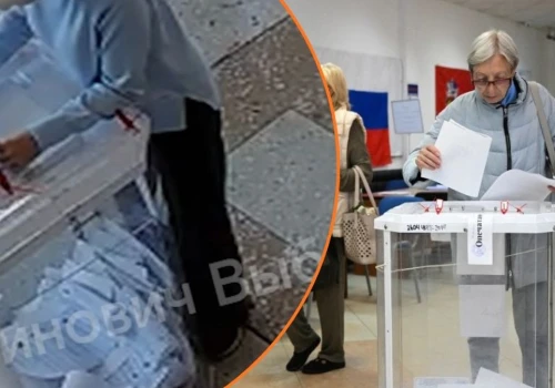 Wybory w Rosji. Wrzuciła dodatkowe karty do urny. Wszystko nagrała kamera