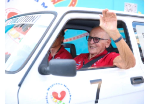 96-letni Sobiesław Zasada wystartował w rajdzie w Argentynie