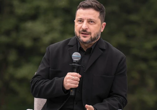 Zełenski po rozmowie z Trumpem. 