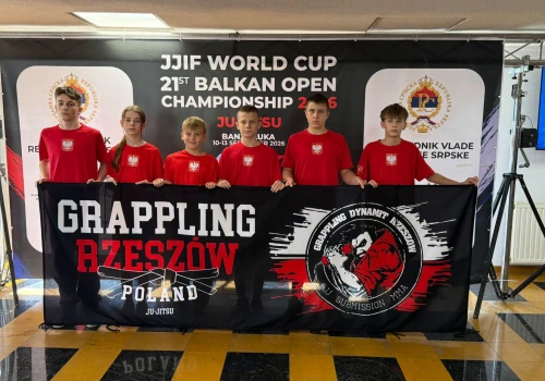 7 złotych medali. Jeden z największych sukcesów rzeszowskiego jiu-jitsu na arenie międzynarodowej
