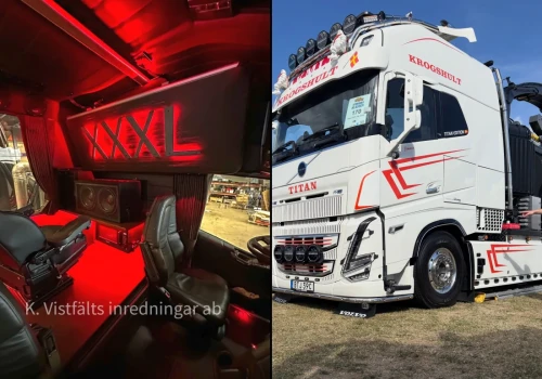 Volvo FH16 o przydomku „XXXL”: rębak z przeszklonym tyłem oraz kabiną sypialną