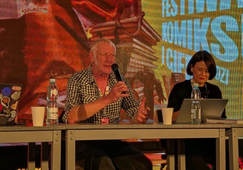 Riff Reb’s na MFKiG 2026. „Włóczęga wśród gwiazd” i Jack London w komiksie. Zapis nagrania z panelu