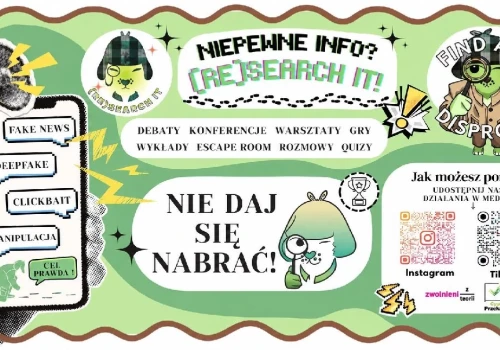 Uczennice z regionu ruszają do walki z dezinformacją. Projekt „(re)search it” potrzebuje wsparcia