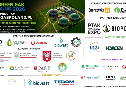 Green Gas Poland 2026. Rusza szczyt biogazowo-biometanowy