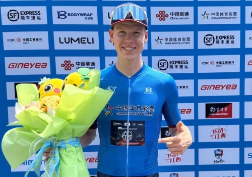 Tour of Poyang Lake 2026: Michał Pomorski przejmuje koszulkę lidera