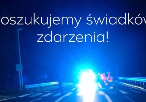 Policja pilnie szuka świadków tragedii na DK25. W Teodorowie zginął pieszy