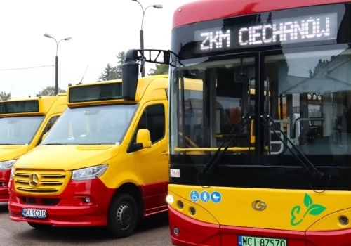 Bezpłatne autobusy i rowery w Ciechanowie