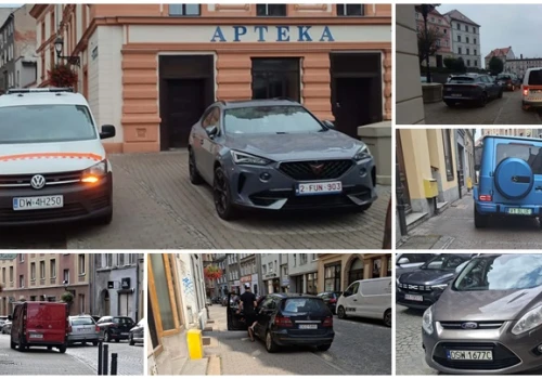 Pat w centrum Świdnicy. Piesi bez chodników, kierowcy bez miejsc. Władze nie widziały problemu?