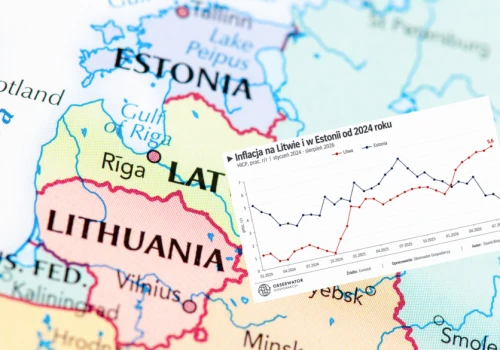 Litwa ma 5,6% inflacji, Estonia tylko 1,3%. Skąd tak wielka różnica w podobnych gospodarkach strefy euro?
