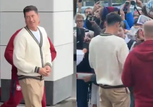 Sceny na ulicy. Tak kibice potraktowali Roberta Lewandowskiego. Niebywałe jak się zachował
