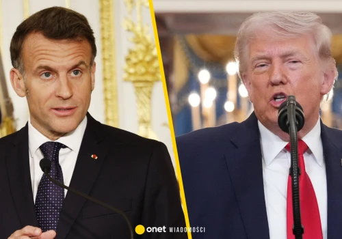 Macron i Trump rozmawiali o zawieszeniu ataków między Rosją a Ukrainą