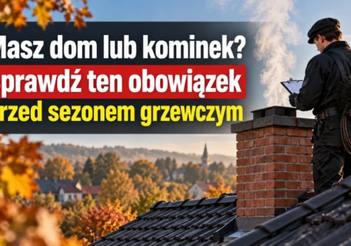 Masz dom lub kominek? Sprawdź ten obowiązek przed sezonem grzewczym!