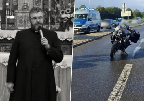 Tragiczna śmierć 54-letniego proboszcza. Ksiądz-egzorcysta zginął w wypadku motocyklowym