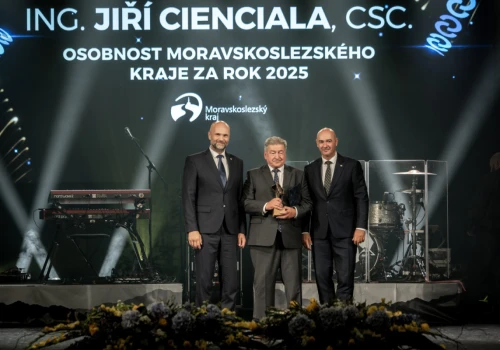 Jerzy Cieńciała Osobowością Kraju Morawsko-Śląskiego. Doceniono jego pracę dla regionu