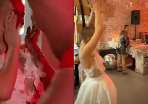 Gwiazda TzG z łysą głową i w sukni ślubnej! Przekazała zupełnie niespodziewanie